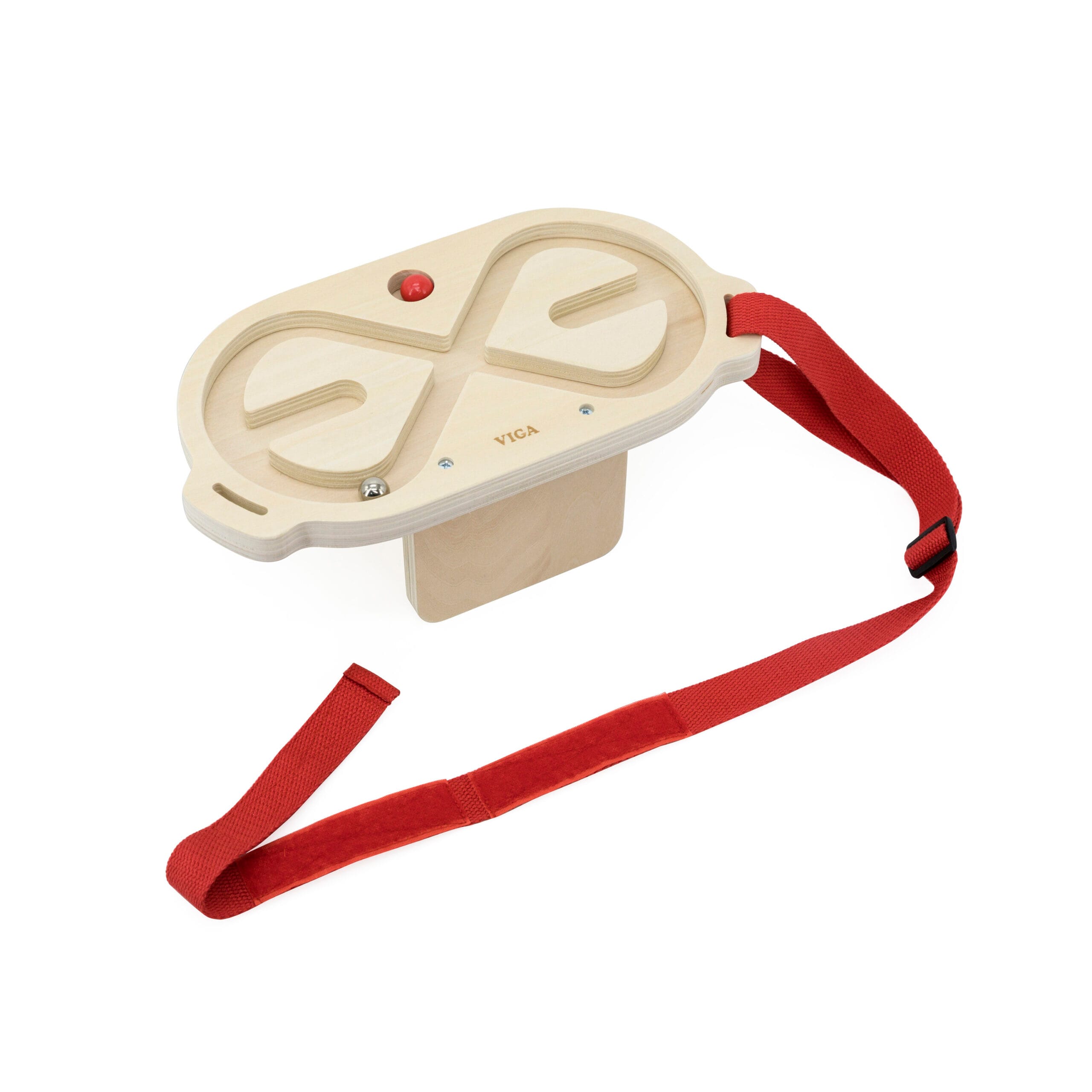 لعبة توازن الجسم من فيجا، أحجية الكرة في المتاهة، لعبة مونتيسوري الخشبية، تُنمّي المهارات الحسية والإدراكية والحركية الدقيقة، لعبة تعليمية للأطفال غير سامة وصديقة للبيئة، مناسبة للأولاد والبنات من عمر 3 سنوات فما فوق