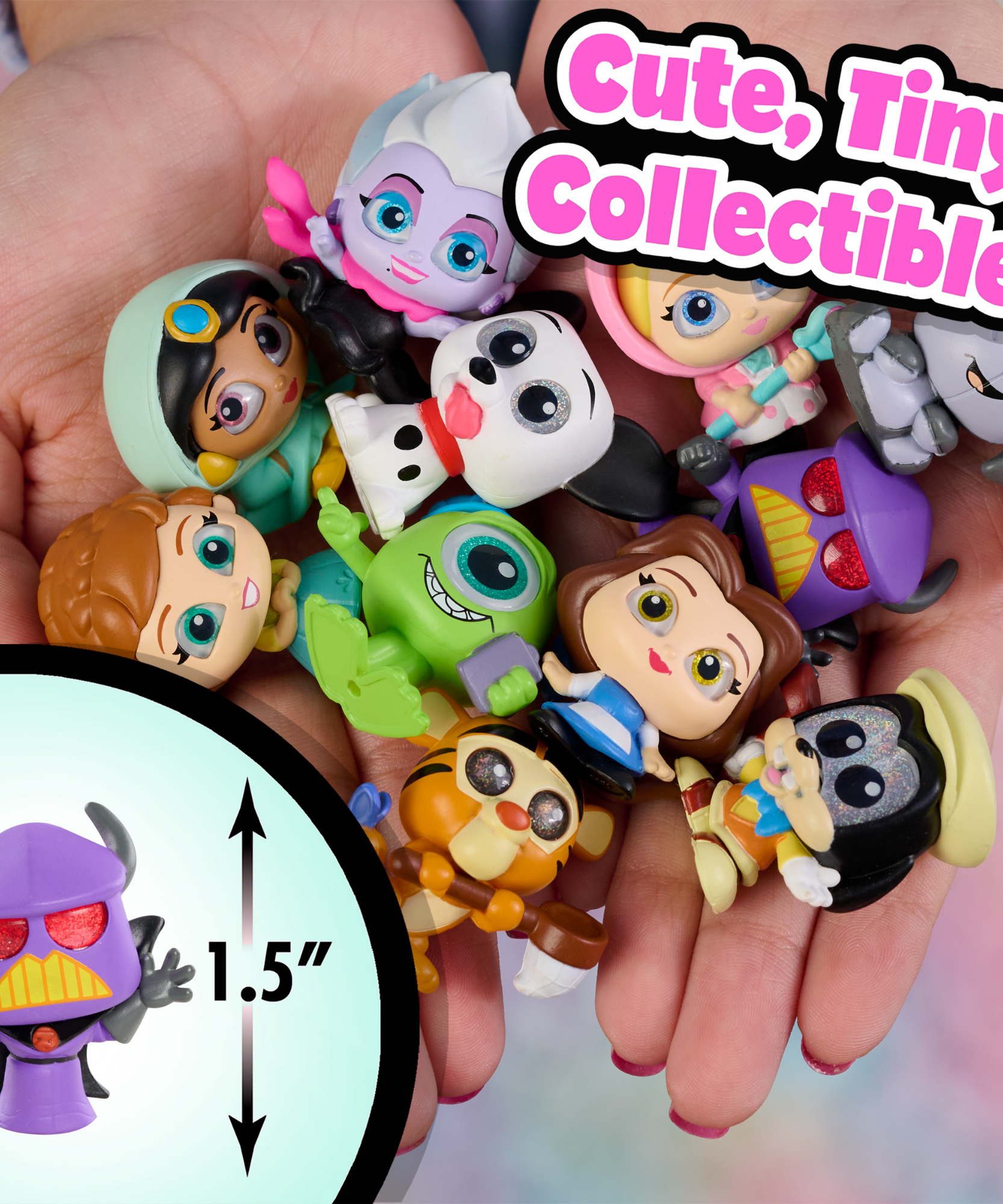 مجموعة ديزني دورابلز ليتس جو سيريز 3 "مركبات رحلات الطرق" شخصيات مصغرة قابلة للتجميع، 1.5 بوصة (3.8 سم) من التماثيل الصغيرة ومجموعة لعب المركبات، لعبة أطفال مرخصة رسميًا للأعمار من 5 سنوات فما فوق من جاست بلاي