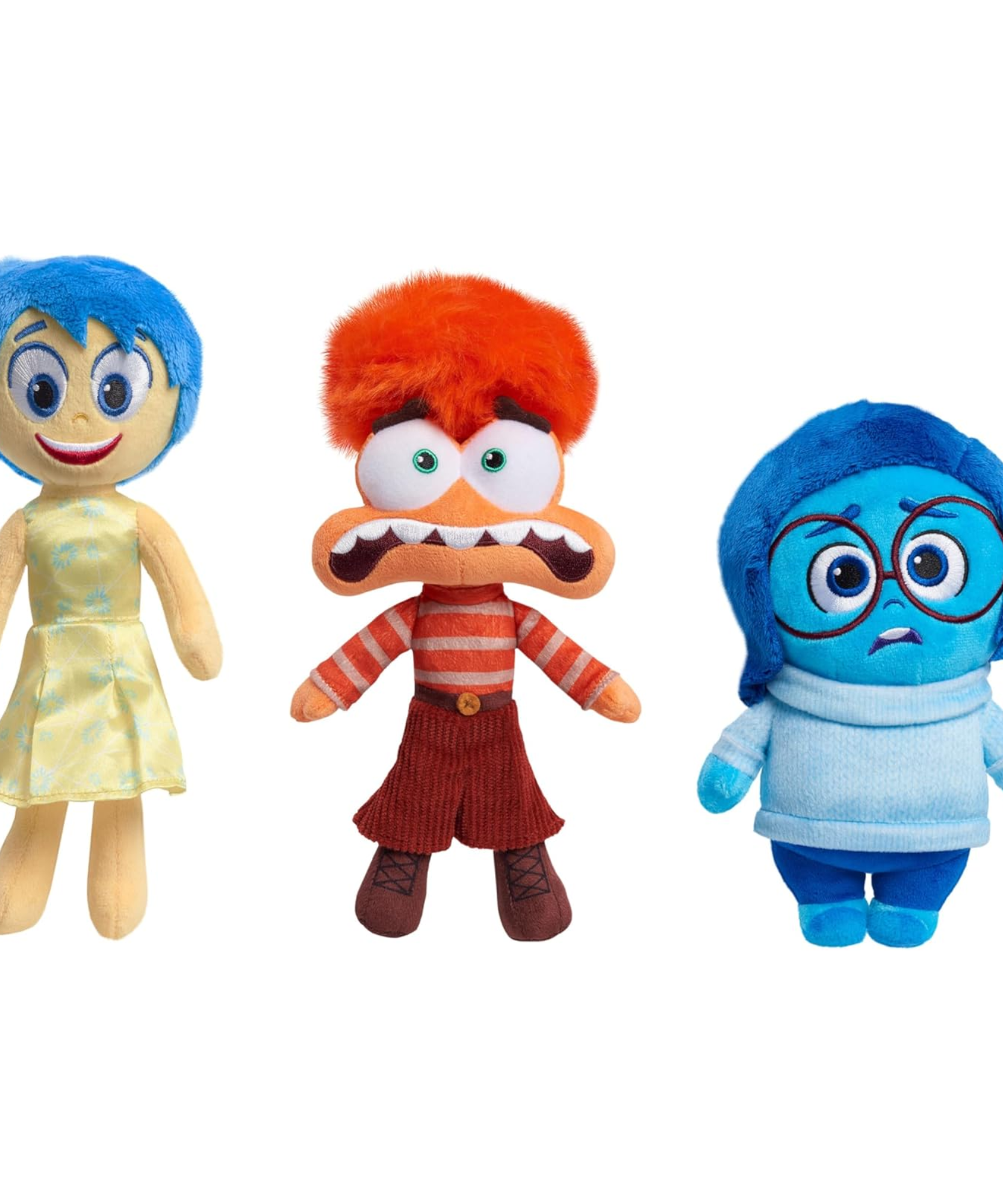 لعبة "Anxiety" المحشوة من Inside Out 2، مقاس 8.5 بوصة (22 سم)، ناعمة ومحببة، مناسبة للأطفال من سن 3 سنوات فما فوق، مرخصة رسميًا من Just Play