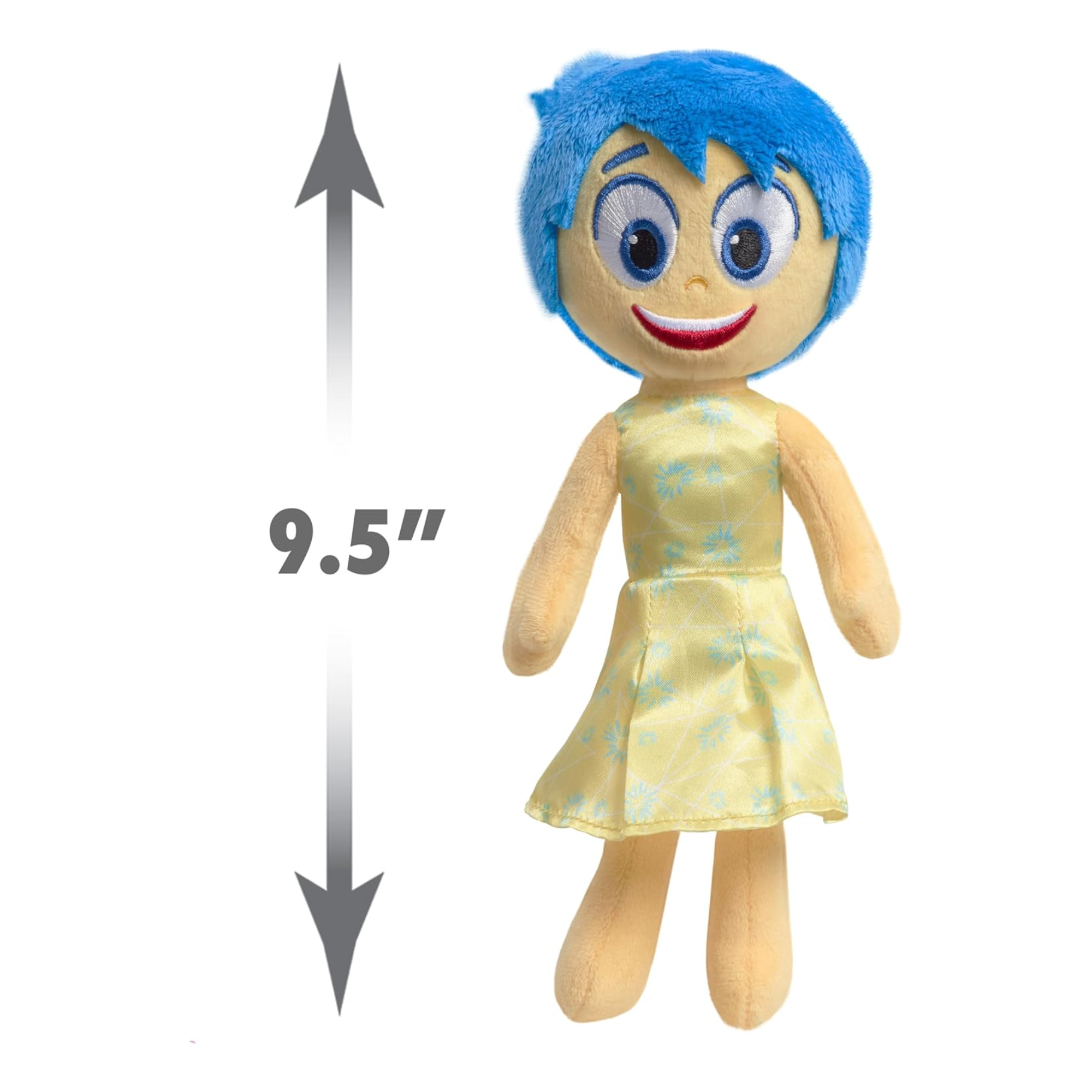 لعبة "Anxiety" المحشوة من Inside Out 2، مقاس 8.5 بوصة (22 سم)، ناعمة ومحببة، مناسبة للأطفال من سن 3 سنوات فما فوق، مرخصة رسميًا من Just Play