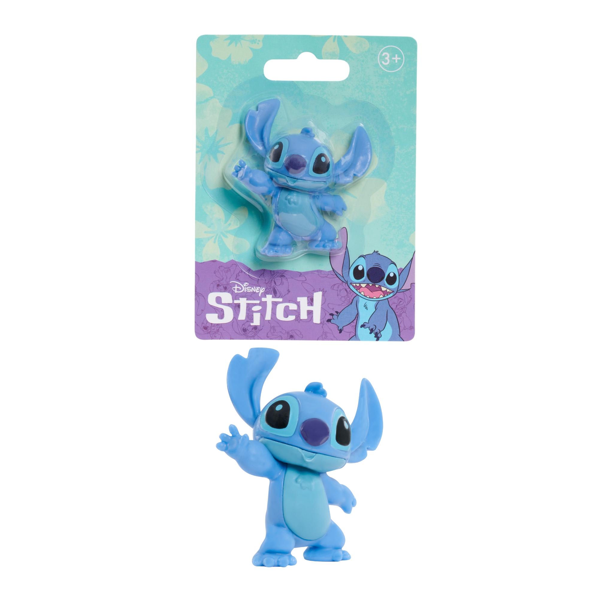 Disney Lilo & Stitch 3" Inch (7.5 cm) Collectible Stitch Figure Set, Officially Licensed Kids Toys by Just Play, Style 4, Suitable for Children, Boys and Girls, Aged 3 Years+