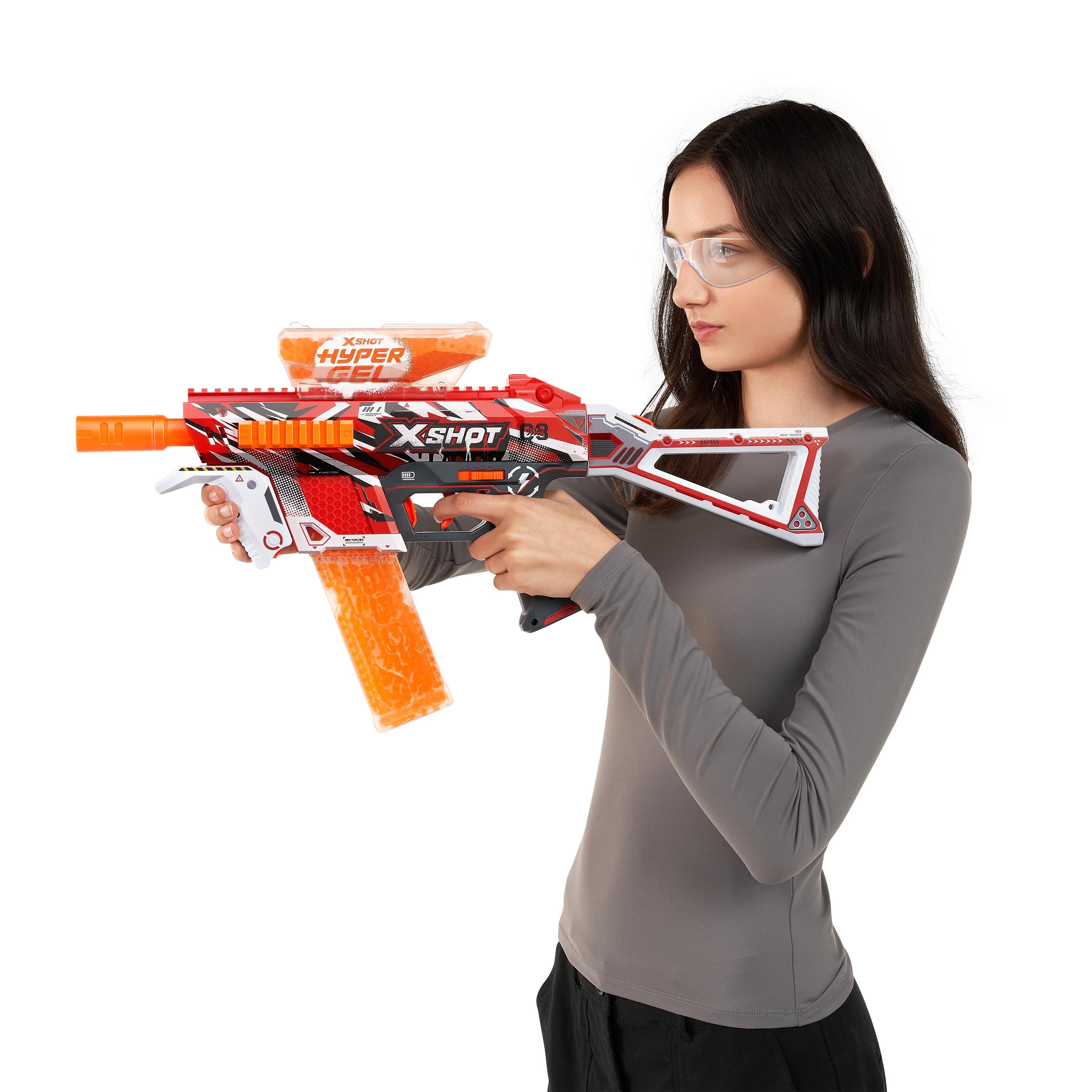 X Shot Hyper Gel Medium Blaster with 10000 Gellets, Shooting Toy for Boys, Age 14+
