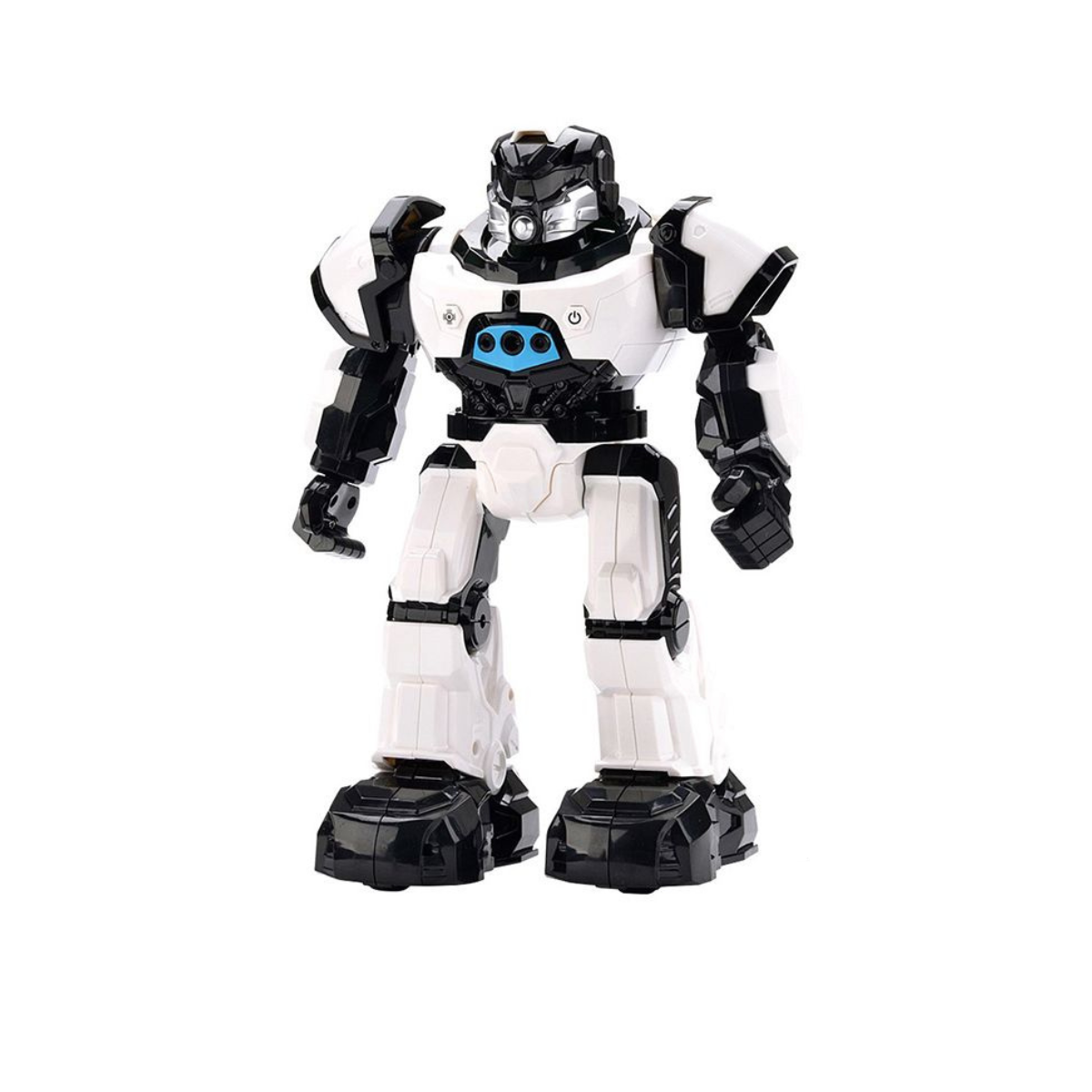 Crazon R/C Warrior Robot, Remote-Controlled Programmable Robot Toy for Kids, Boys & Girls, Ages 8+ (Assorted: White/Red)