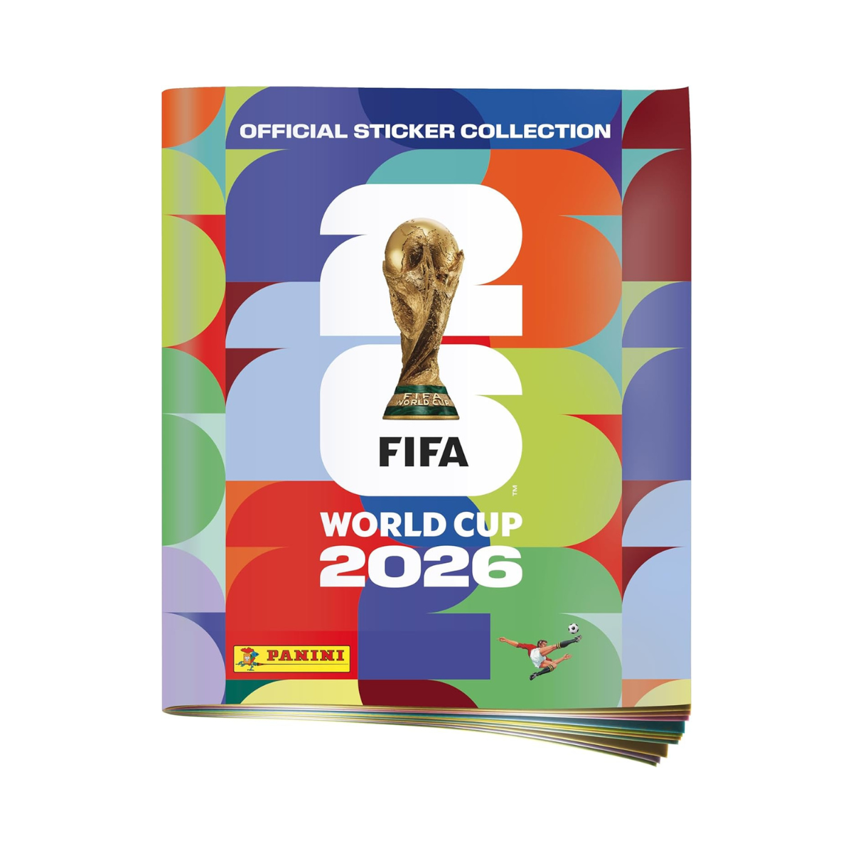 Panini FIFA World Cup 2026 Official Sticker Album, Football Collectible Album for World Cup 2026 Stickers and Panini Collectors