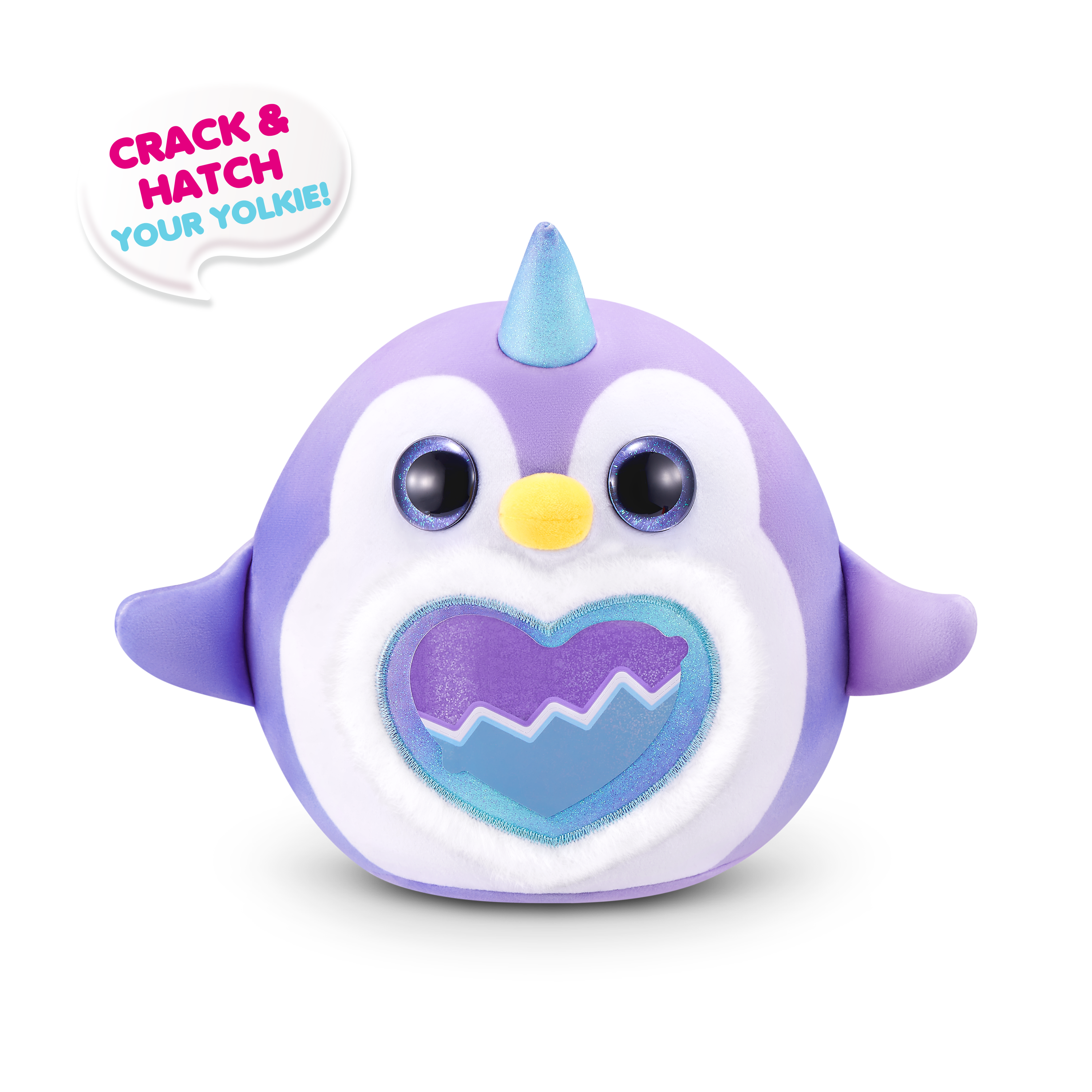 Rainbocorns Eggzania Frozen Mania Plush, Surprise Toy for Girls, Age 3+