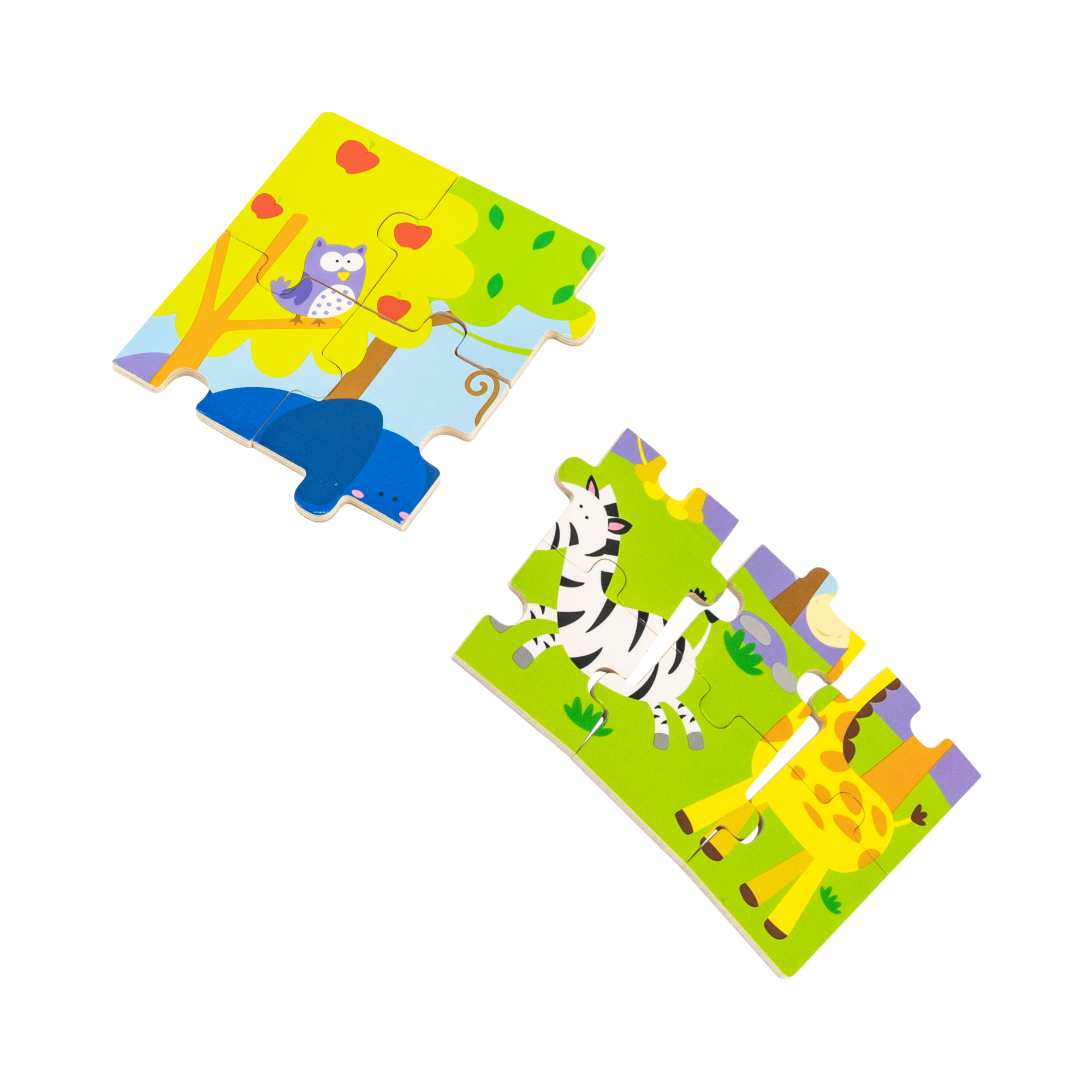 فيجا سفاري، أحجية الصور المقطوعة من 24 قطعة، لعبة مونتيسوري الخشبية، تنمي المهارات الحسية والإدراكية والحركية الدقيقة، لعبة تعليمية للأطفال غير سامة وصديقة للبيئة، مناسبة للأولاد والبنات من عمر سنتين فما فوق