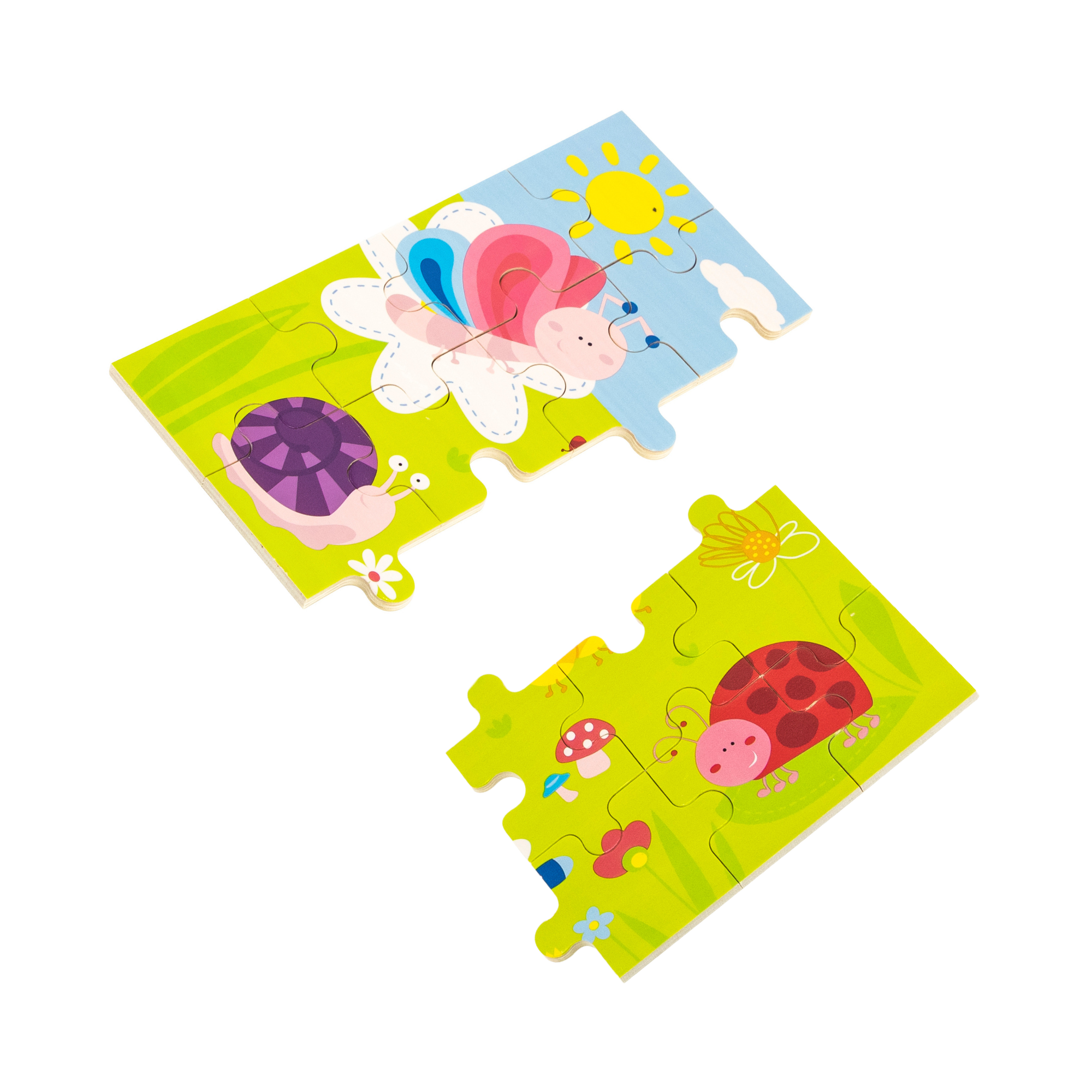 فيجا بارك، أحجية الصور المقطوعة من 24 قطعة، لعبة مونتيسوري الخشبية، تنمي المهارات الحسية والإدراكية والحركية الدقيقة، لعبة تعليمية للأطفال غير سامة وصديقة للبيئة، مناسبة للأولاد والبنات من عمر سنتين فما فوق