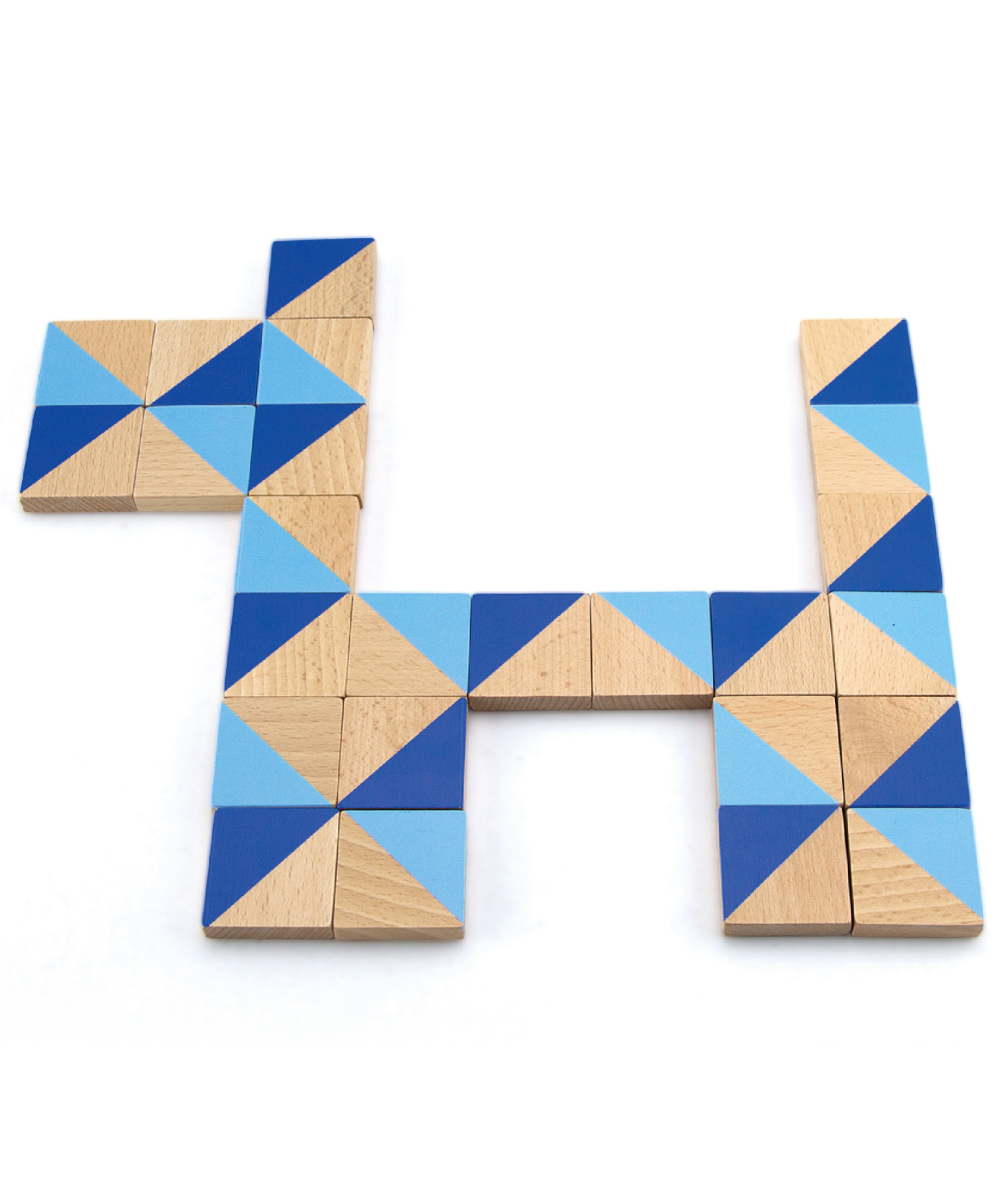 مكعبات فيجا البصرية، 40 قطعة أحجية مغناطيسية، لعبة مونتيسوري الخشبية، تنمي المهارات الحسية والإدراكية والحركية الدقيقة، لعبة تعليمية للأطفال غير سامة وصديقة للبيئة، مناسبة للأطفال من سن 3 سنوات فما فوق