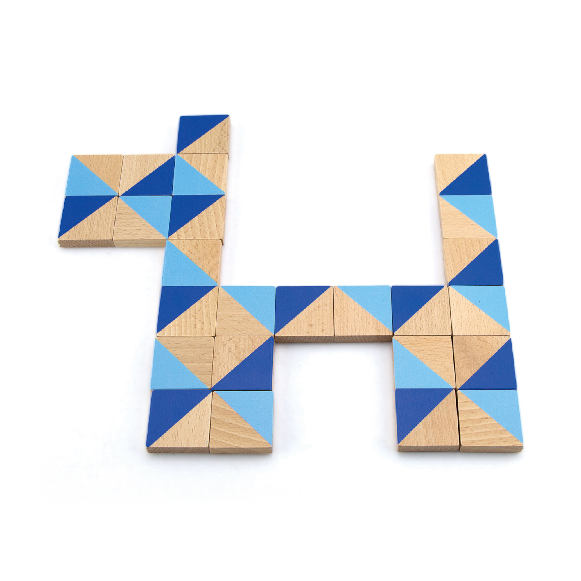 مكعبات فيجا البصرية، 40 قطعة أحجية مغناطيسية، لعبة مونتيسوري الخشبية، تنمي المهارات الحسية والإدراكية والحركية الدقيقة، لعبة تعليمية للأطفال غير سامة وصديقة للبيئة، مناسبة للأطفال من سن 3 سنوات فما فوق