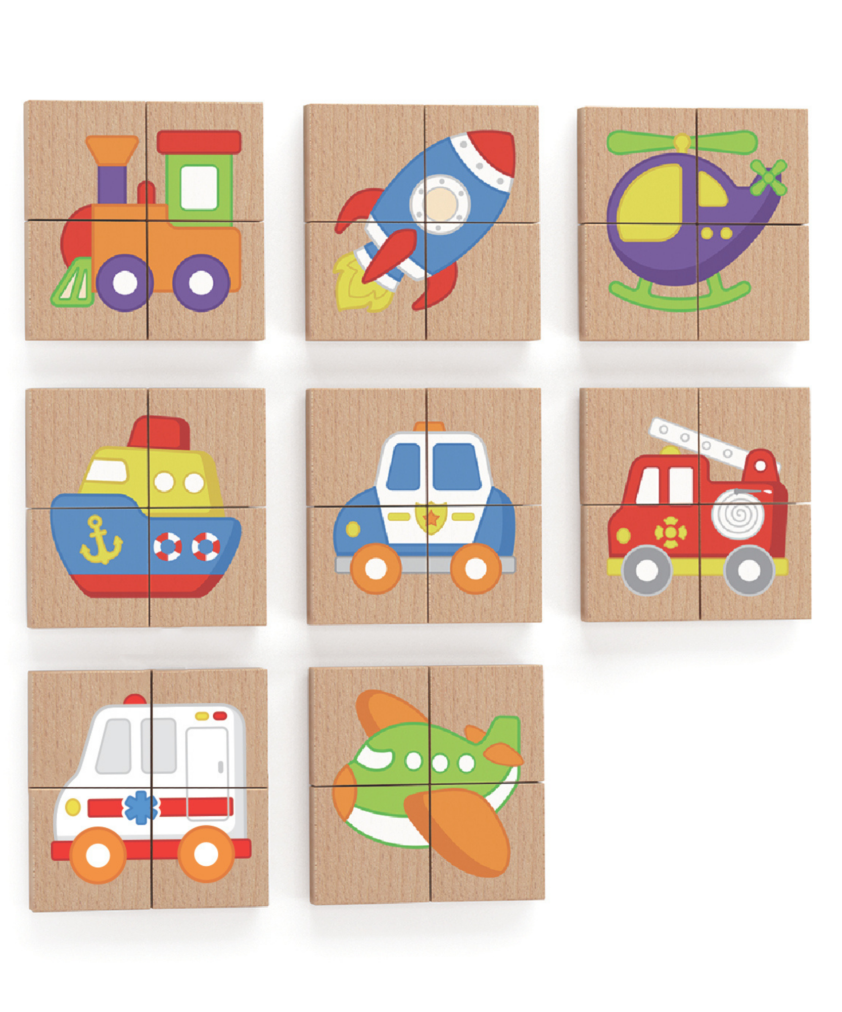 لعبة فيجا للنقل، أحجية مغناطيسية مكونة من 32 قطعة، لعبة مونتيسوري خشبية، تنمي المهارات الحسية والإدراكية والحركية الدقيقة، لعبة تعليمية للأطفال غير سامة وصديقة للبيئة، مناسبة للأطفال من سن 18 شهرًا فما فوق