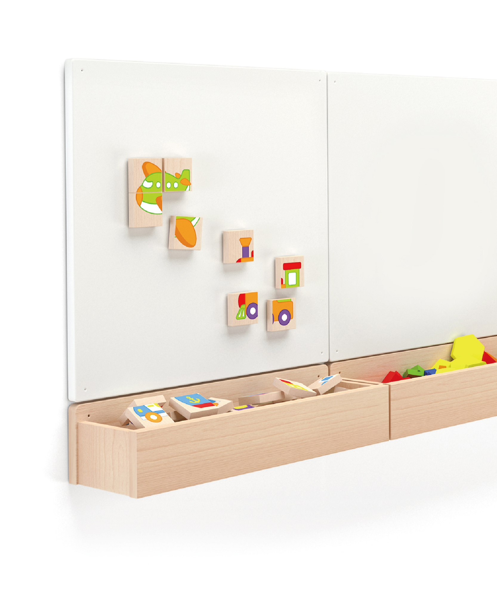 لعبة فيجا للنقل، أحجية مغناطيسية مكونة من 32 قطعة، لعبة مونتيسوري خشبية، تنمي المهارات الحسية والإدراكية والحركية الدقيقة، لعبة تعليمية للأطفال غير سامة وصديقة للبيئة، مناسبة للأطفال من سن 18 شهرًا فما فوق