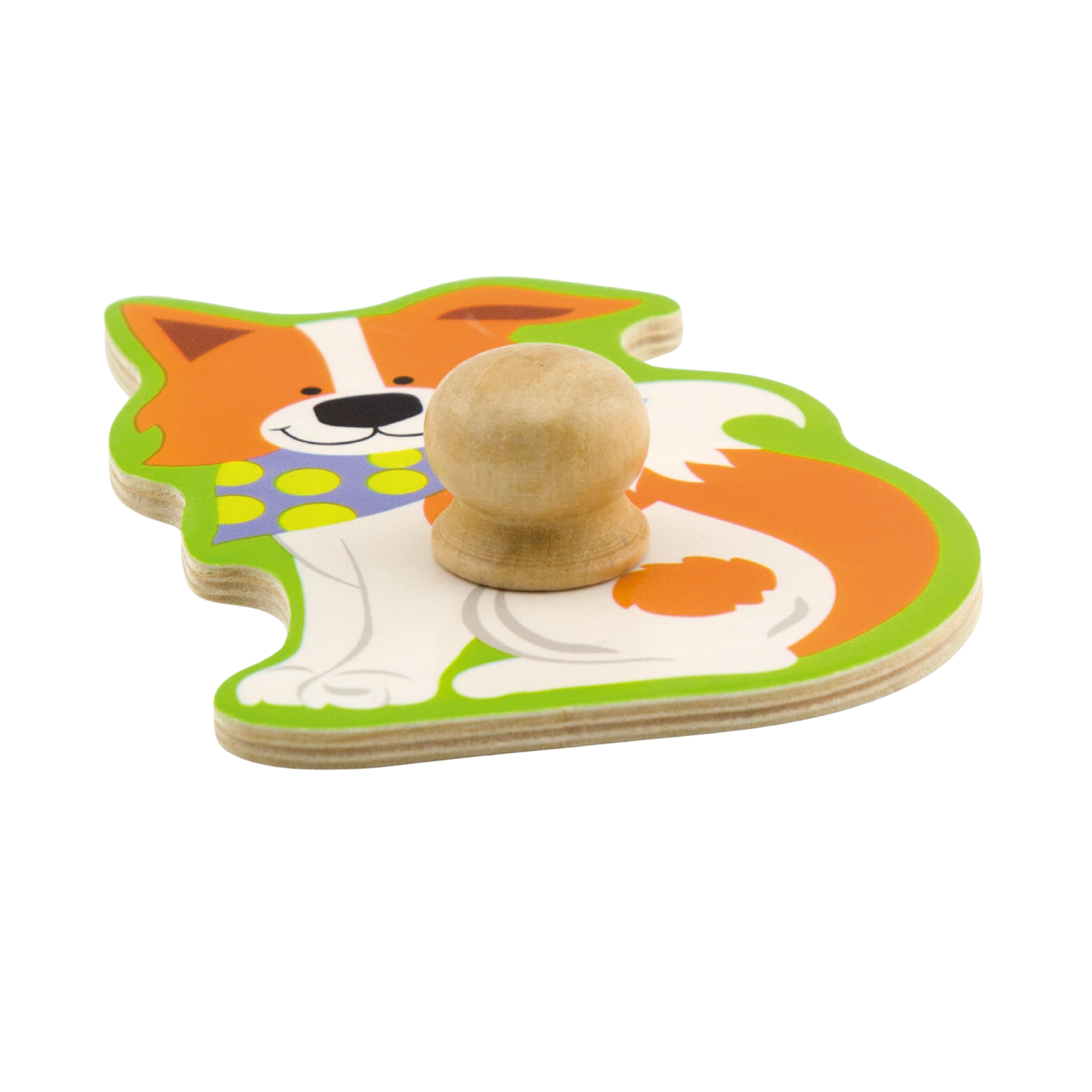 لعبة أحجية حيوانات المزرعة من فيجا، مكونة من 4 قطع، لعبة مونتيسوري الخشبية، تُنمّي المهارات الحسية والإدراكية والحركية الدقيقة، لعبة تعليمية للأطفال غير سامة وصديقة للبيئة، مناسبة للأولاد والبنات من عمر 12 شهرًا فما فوق