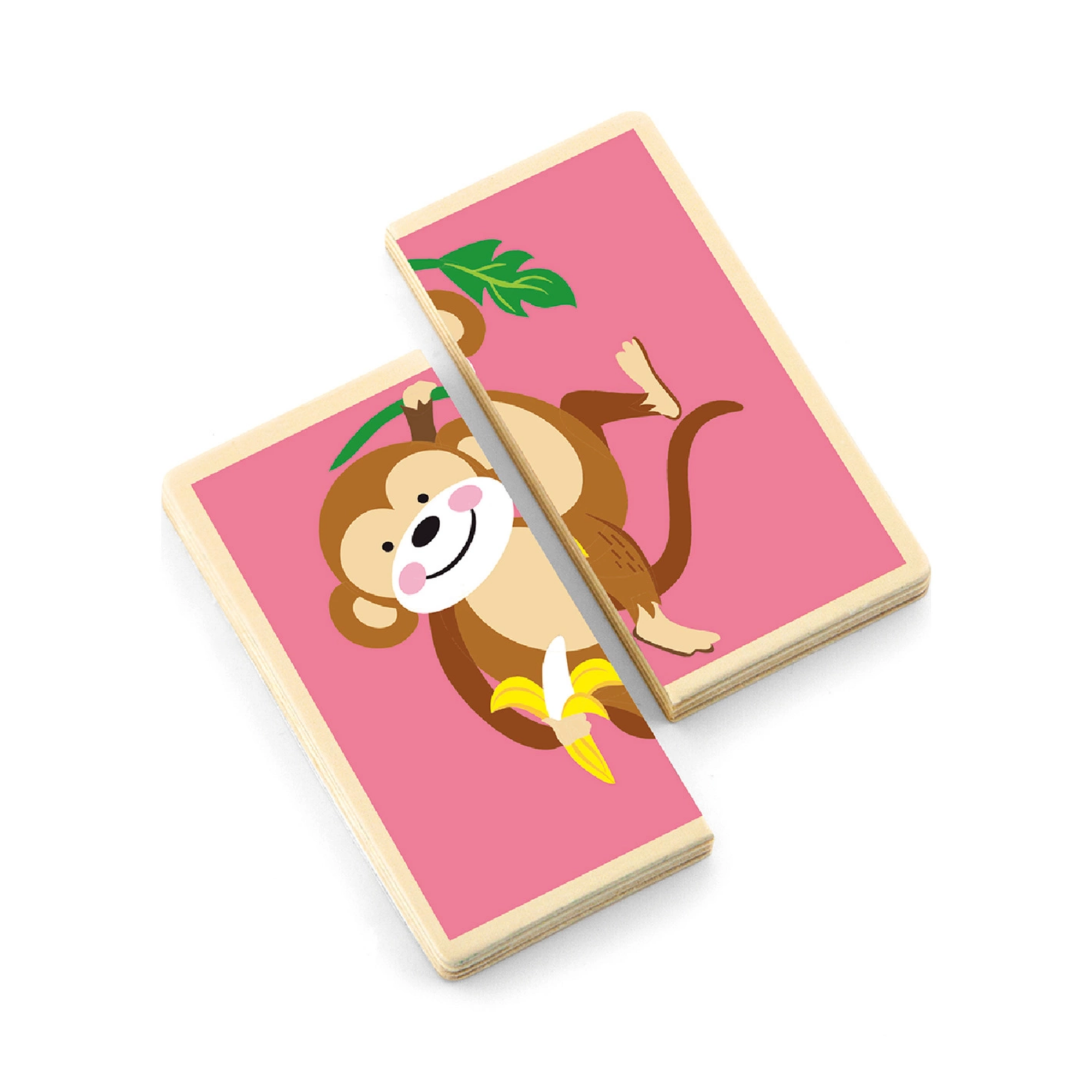 لعبة أحجية فيجا وايلد أنيملز، 36 قطعة، لعبة مونتيسوري الخشبية، تُنمّي المهارات الحسية والإدراكية والحركية الدقيقة، غير سامة وصديقة للبيئة، مناسبة للأطفال من سن 3 سنوات فما فوق