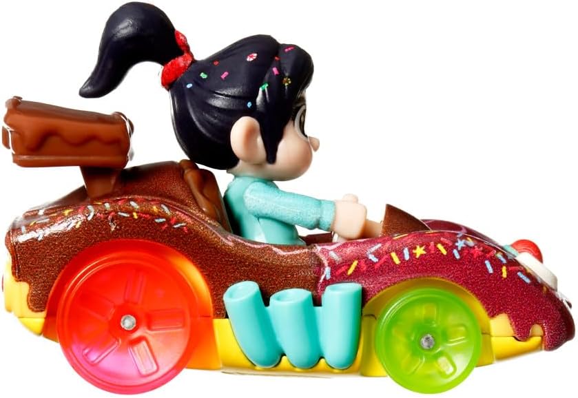 Hot Wheels RacerVerse Die-Cast Disney Wreck-It-Ralph Vanellope Racing Car