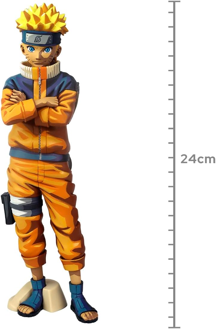 Banpresto Naruto Uzumaki #2 Manga Dimensions Grandista Statue