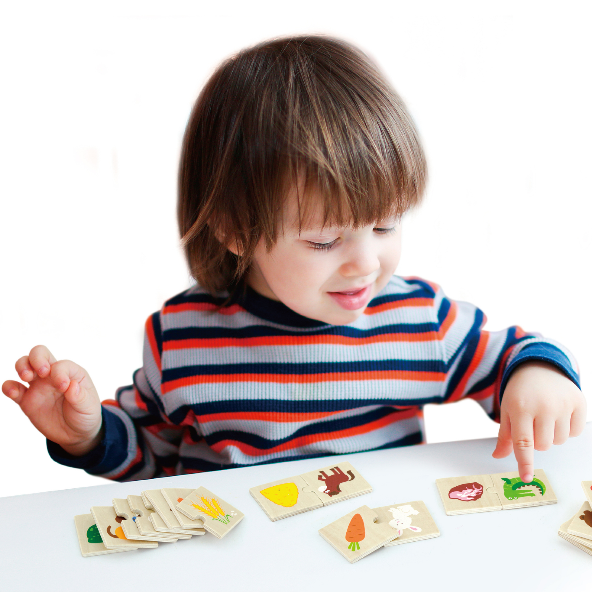 لعبة فيجا لتغذية الحيوانات، 12 قطعة أحجية متنوعة، لعبة مونتيسوري خشبية، تُنمّي المهارات الحسية والإدراكية والحركية الدقيقة، غير سامة وصديقة للبيئة، مناسبة للأولاد والبنات من عمر 18 شهرًا فما فوق