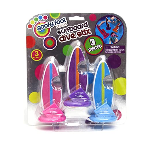 Goofy Foot Surf Board Dive Stix 3-Pack