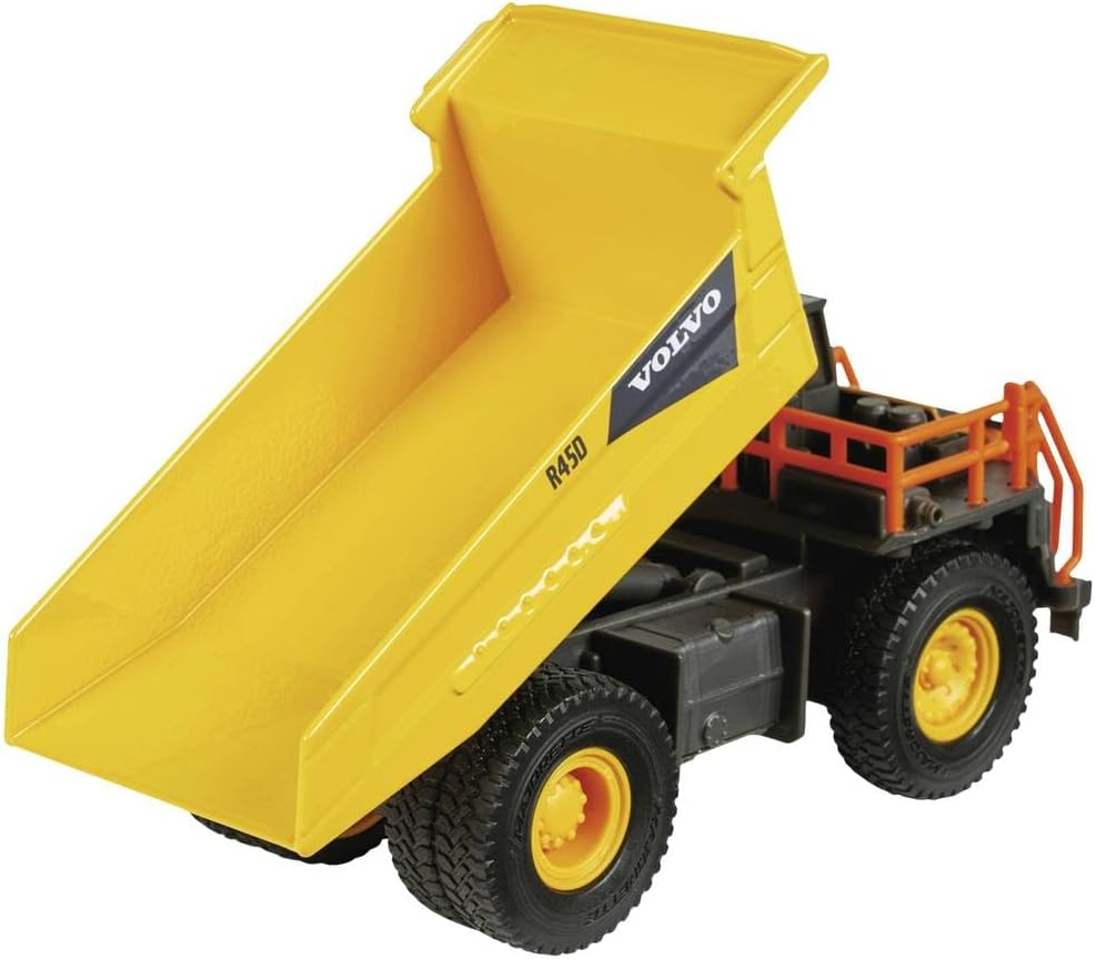 Majorette 213723000 Police Grand Series ConstructionVolvo Hauler Rigid R45D Die-Cast, One Size