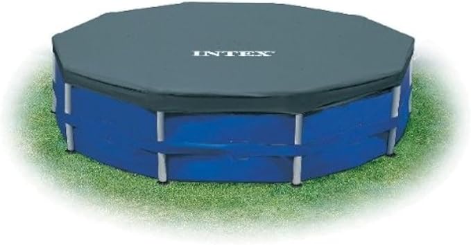 Intex 15-Foot Round Metal Frame Pool Cover