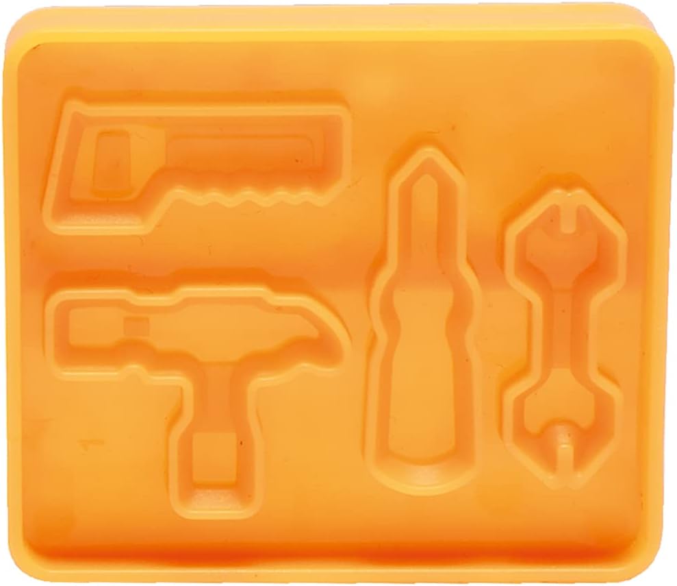 Simba Art & Fun Construction Site Kneading Set, 4 x 50g Modelling Dough with Bulldozer & Accessories, 14-Piece Clay Set for Kids 3+