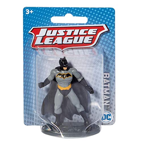 Roulette Dc JUSTICE LEAGUE Super Hero Molded Mini Action Figures, 3-In Scale Collectibles For Play And Display, Gift For 4 To 7 Year Olds Ggj13, multicolour