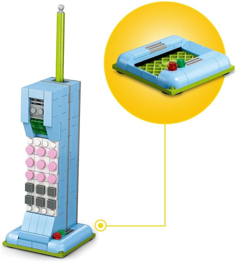 LEGO Creator 31174 Retro Telephone 3-in-1 Building Kit for Ages 8+