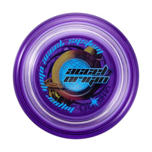 Bandai 60005 Accel Hyper Yo Violet, Skill Game, Optimal JoJo for Children from 8 Years, with its Accel System, Test All Tricks Quickly and Easily