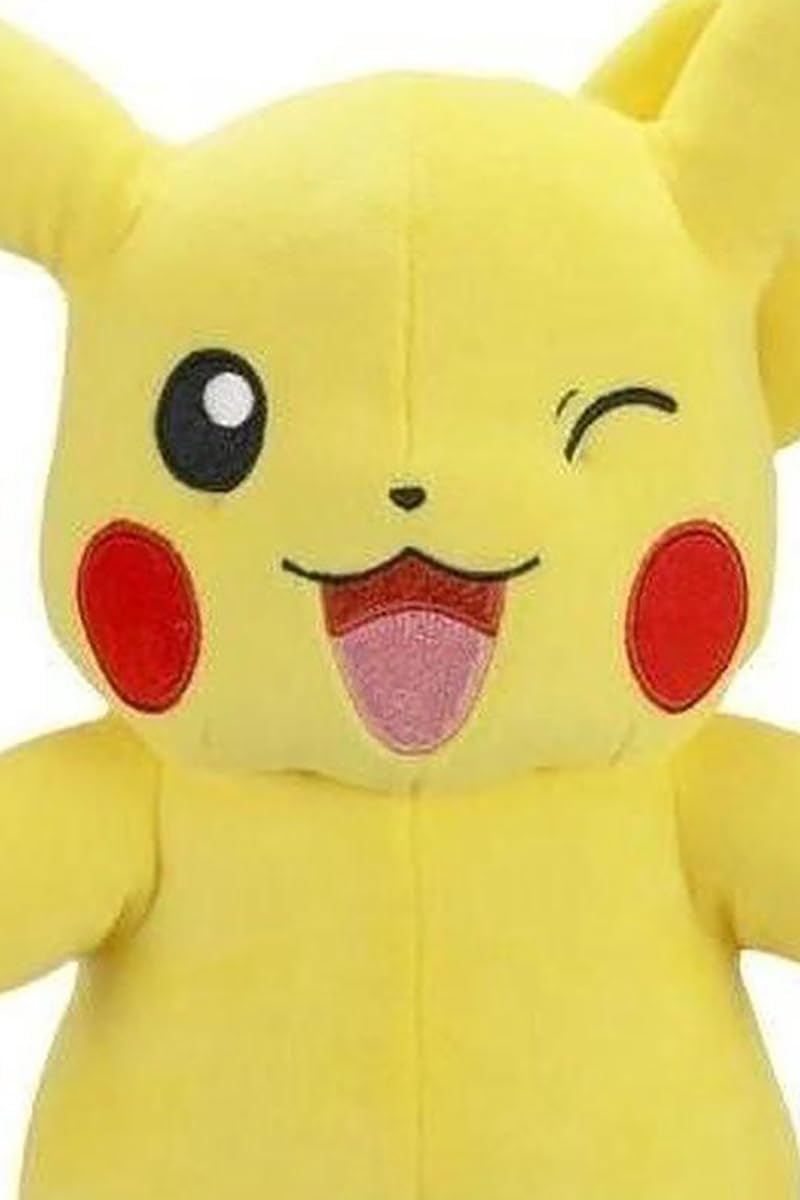 Pokemon Pikachu Plush, 12 Inches, Multicolor, 95257