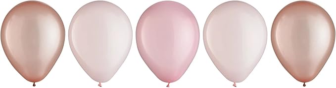 Latex Balloon - 11" | Rose Gold | 15 Pcs.