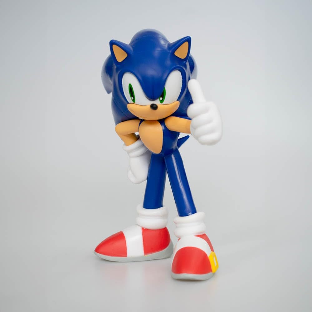Comansi Sonic Action Figure 16cm, Articulated Sonic the Hedgehog Toy, Movie & Video Game Collectible, Blue Plastic Figure, Tabletop Display for Kids and Fans, Officially Licensed
