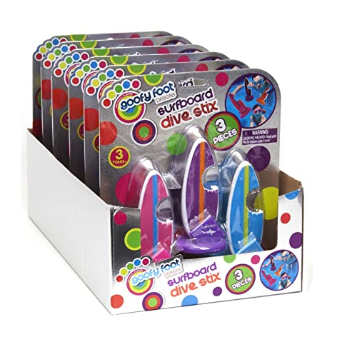 Goofy Foot Surf Board Dive Stix 3-Pack