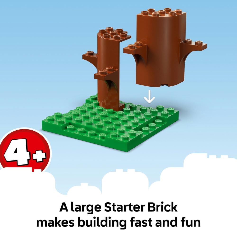 LEGO Bluey: Bluey's Family House Toy - Modular Playset with Multiple Rooms, a Garden, 4 Minifigures & Fun Accessories - Birthday Gift for 4+ Year Old Girls & Boys or TV Show Fans - 11203