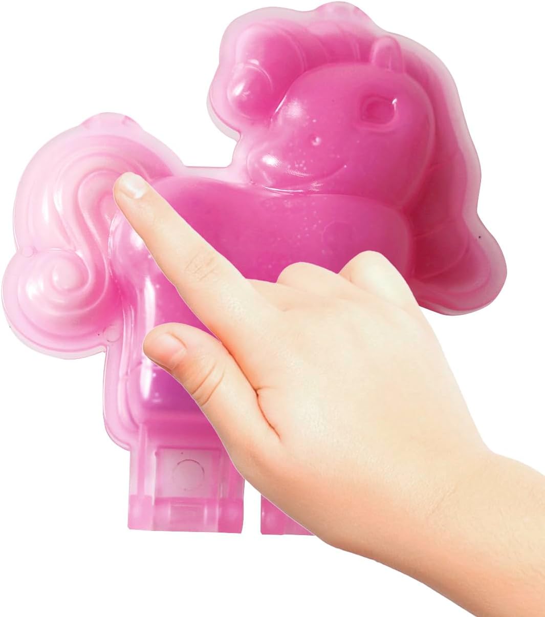 Simba A&F Dough Set Unicorn, 4×50g Modeling Dough with Unicorn Shapes, Creative Art and Fun Playset for Kids 3+