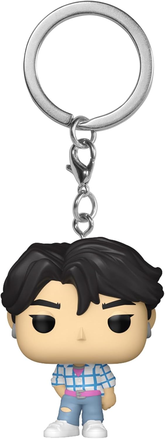 Funko POP! Keychain: Netflix - KPOP Demon Hunters - Jinu - Novelty Keyring - Collectable Mini Figure - Stocking Filler - Gift Idea - Official Merchandise - Backpack Decor