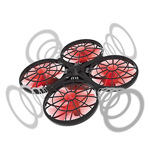 Syma 4 Channel Auto Hover and Auto Obstacle Avoidance RC Drone, Black