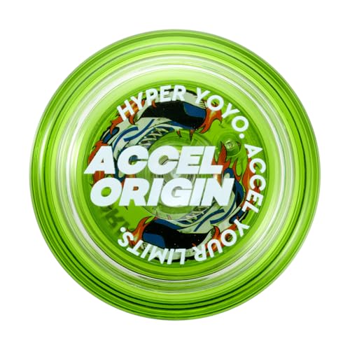 Bandai 60007 Accel Hyper Yo White, Skill Game, Optimised JoJo for Children from 8 Years, with its Accel System, Test All Tricks Quickly and Easily
