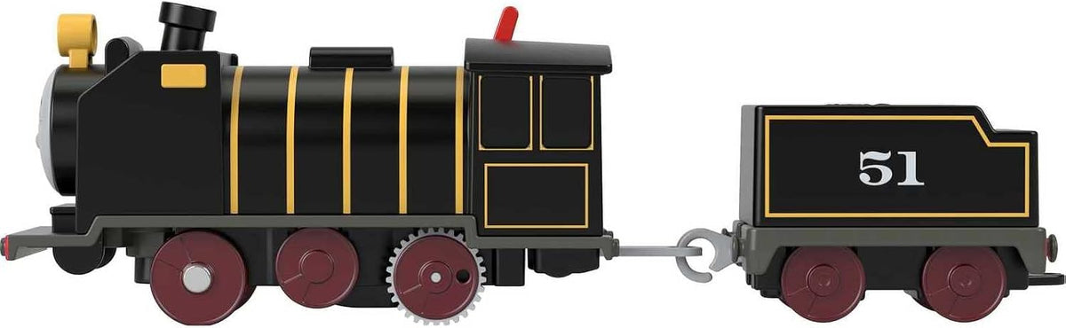 Thomas & Friends Motorized Toy Train Hiro Battery-Powered Engine with Tender for Preschool Pretend Play Ages 3+ Years