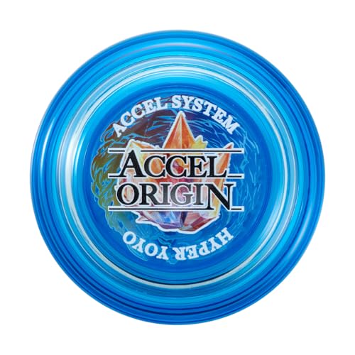 Bandai Accel Hyper Yo Blue, Skill Game Yo Yo with Accel System, High Speed Trick YoYo, For Boys and Girls Ages 8+
