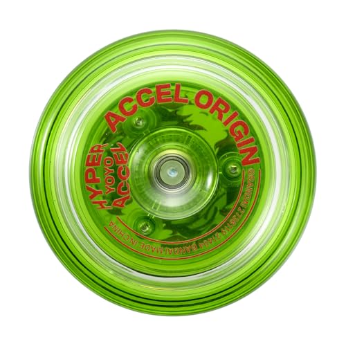 Bandai 60008 Accel Hyper Yo Lime Green, Skill Game, Optimised JoJo for Children from 8 Years, with its Accel System, Test All Tricks Easily and Quickly
