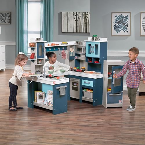 STEP2 GRAND WALK-IN WOOD KITCHEN 7948KR Kitchen Roleplay