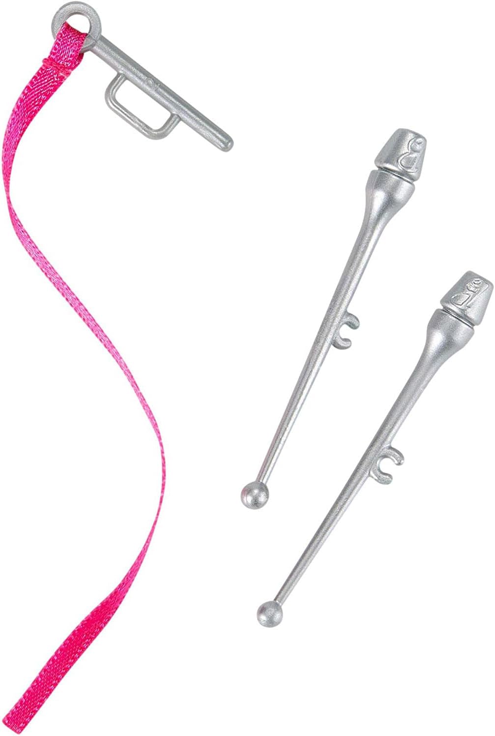 Barbie Rhythmic Gymnast Blonde Doll (12-in/30.40-cm), Leotard & Accessories