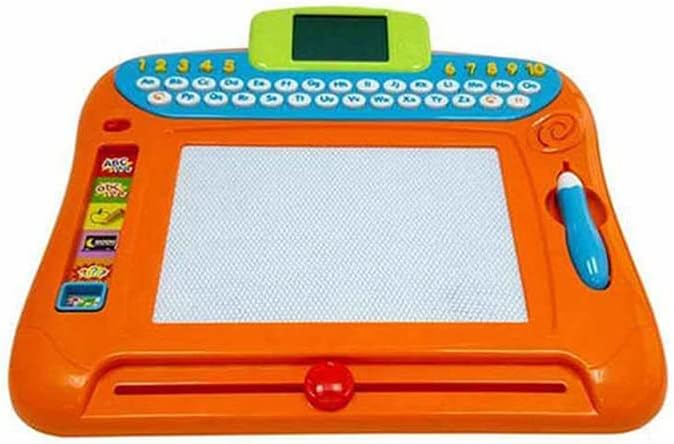 Winfun Write ’N Draw Learning Board | Educational toy Drawing Pad for Kids 2+ Years | Alphabet, Numbers & Spelling | Interactive Learning & Music Modes