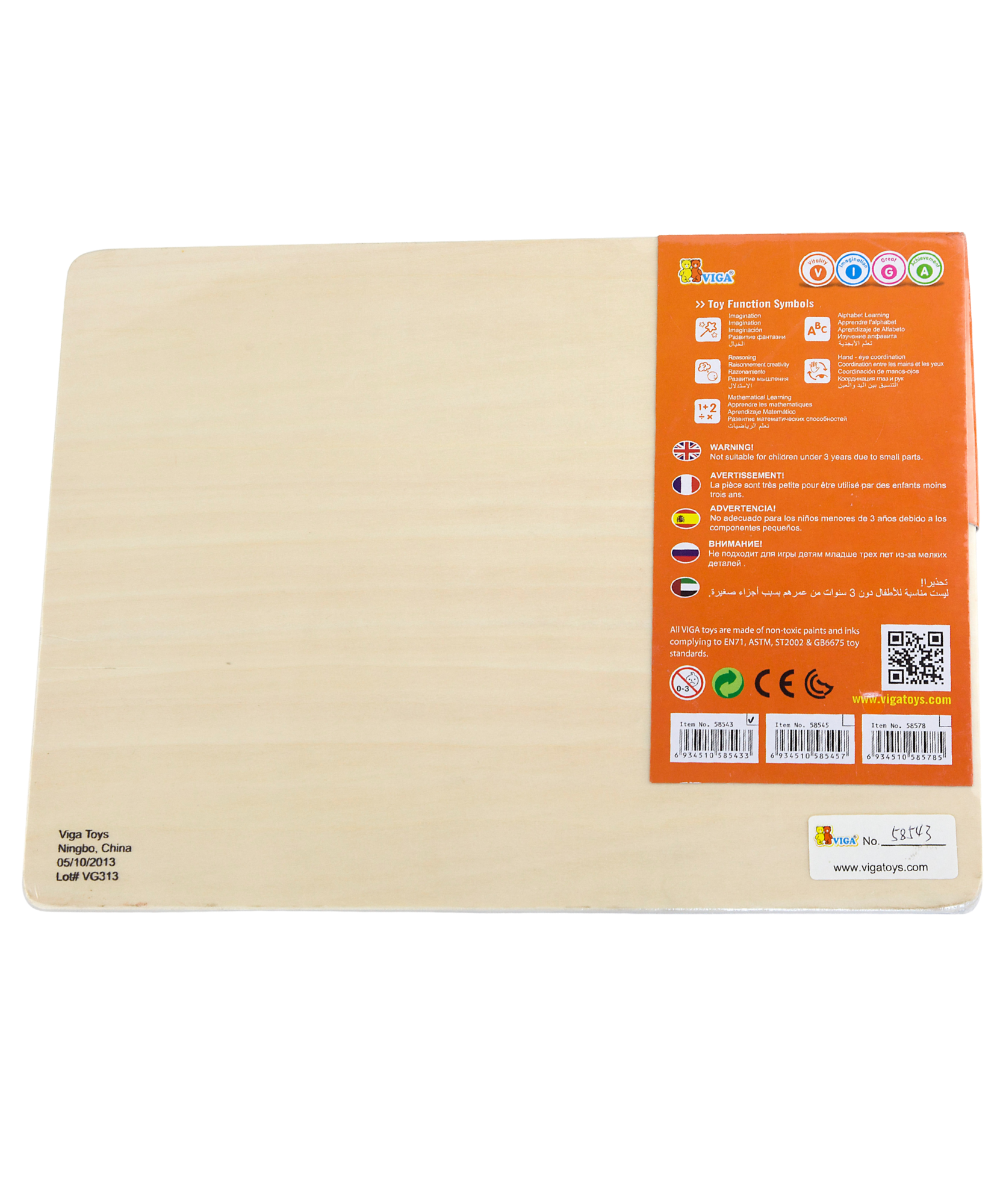 لعبة فيجا الخشبية مونتيسوري، ألغاز من 10 قطع، أرقام من 0 إلى 9، تُنمّي المهارات الحسية والإدراكية والحركية الدقيقة، غير سامة وصديقة للبيئة، مناسبة للأولاد والبنات من سن 3 سنوات فما فوق.