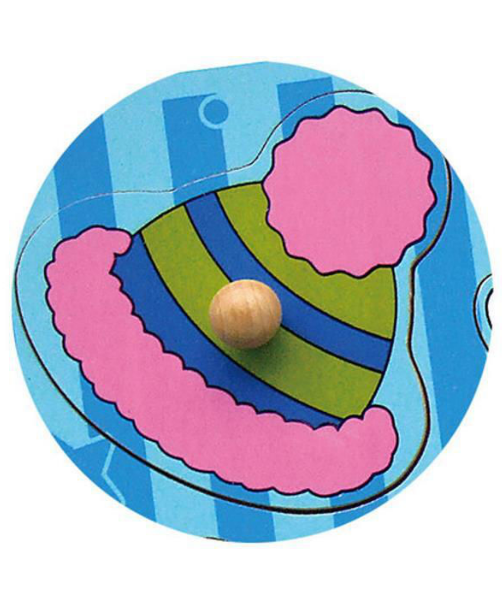 فساتين فيجا، أحجية بمقابض من 4 قطع، لعبة مونتيسوري الخشبية، تنمي المهارات الحسية والإدراكية والحركية الدقيقة، لعبة تعليمية للأطفال غير سامة وصديقة للبيئة، مناسبة للأولاد والبنات من سن 12 شهرًا فما فوق