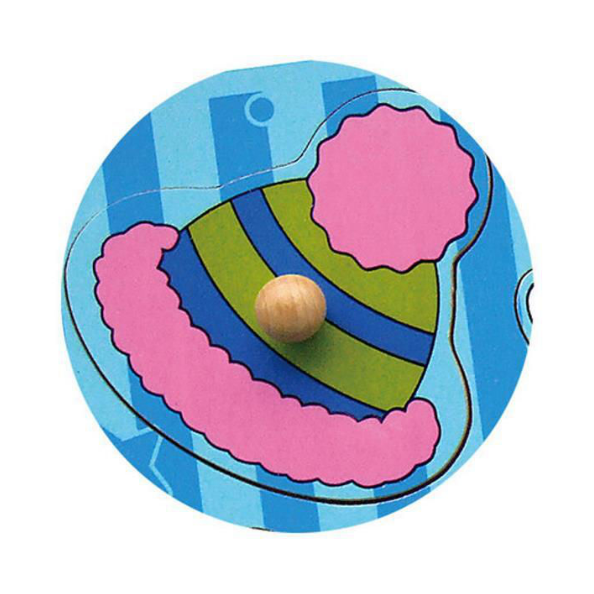 فساتين فيجا، أحجية بمقابض من 4 قطع، لعبة مونتيسوري الخشبية، تنمي المهارات الحسية والإدراكية والحركية الدقيقة، لعبة تعليمية للأطفال غير سامة وصديقة للبيئة، مناسبة للأولاد والبنات من سن 12 شهرًا فما فوق