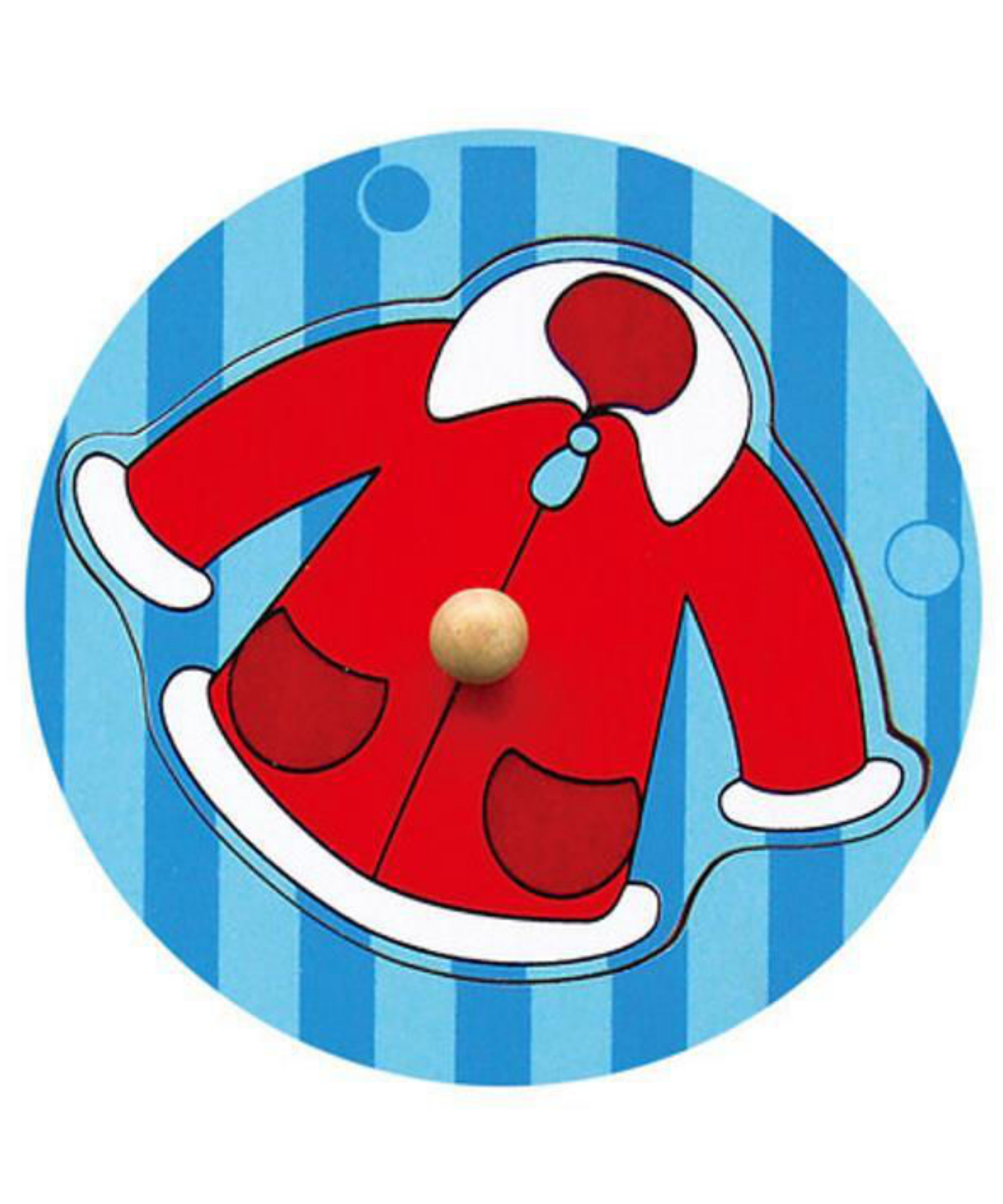 فساتين فيجا، أحجية بمقابض من 4 قطع، لعبة مونتيسوري الخشبية، تنمي المهارات الحسية والإدراكية والحركية الدقيقة، لعبة تعليمية للأطفال غير سامة وصديقة للبيئة، مناسبة للأولاد والبنات من سن 12 شهرًا فما فوق