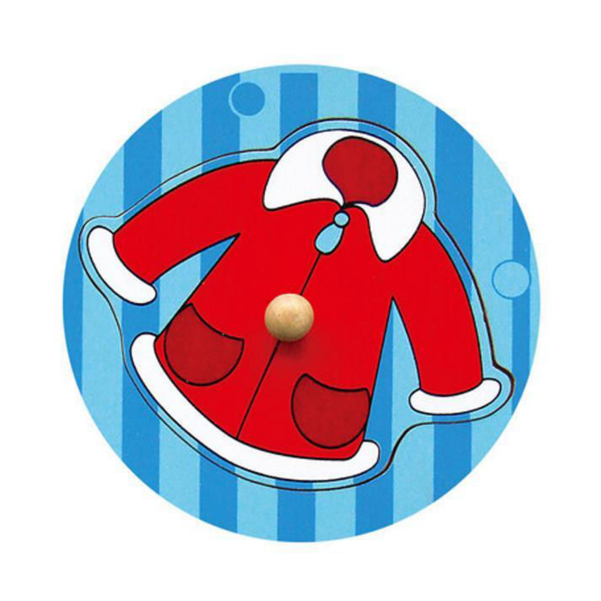 فساتين فيجا، أحجية بمقابض من 4 قطع، لعبة مونتيسوري الخشبية، تنمي المهارات الحسية والإدراكية والحركية الدقيقة، لعبة تعليمية للأطفال غير سامة وصديقة للبيئة، مناسبة للأولاد والبنات من سن 12 شهرًا فما فوق