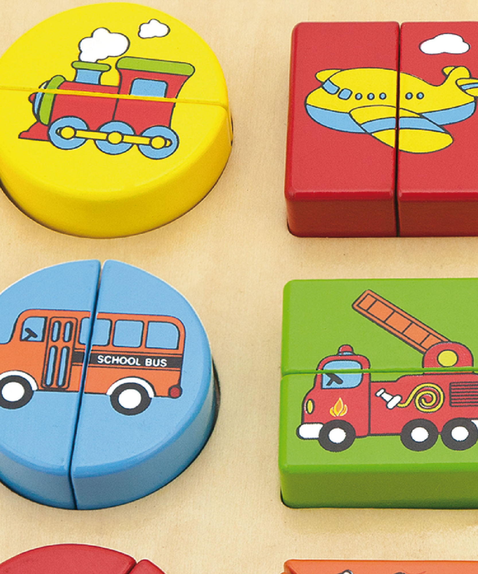 لعبة فيجا مركبات وأشكال، 18 قطعة، لعبة مونتيسوري خشبية، تُنمّي المهارات الحسية والإدراكية والحركية الدقيقة، لعبة تعليمية للأطفال غير سامة وصديقة للبيئة، مناسبة للأطفال من سن 18 شهرًا فما فوق