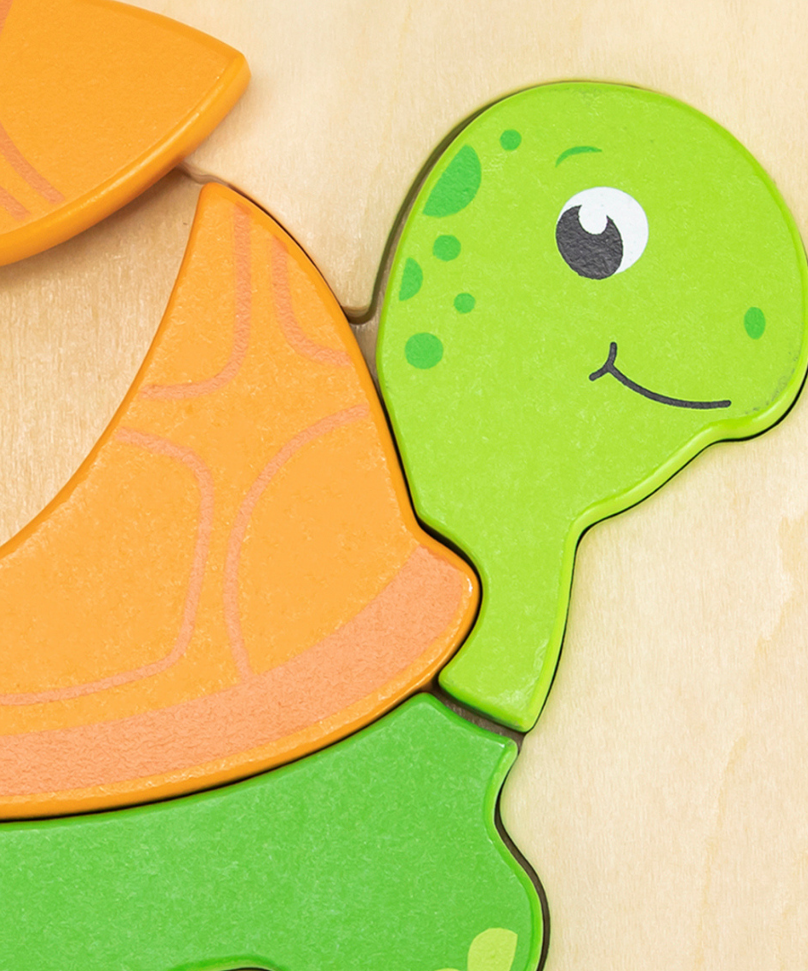 لعبة فيجا تيرتل، أحجية مكعبات من 4 قطع، لعبة مونتيسوري الخشبية، تنمي المهارات الحسية والإدراكية والحركية الدقيقة، لعبة تعليمية للأطفال غير سامة وصديقة للبيئة، مناسبة للأولاد والبنات من سن 18 شهرًا فما فوق