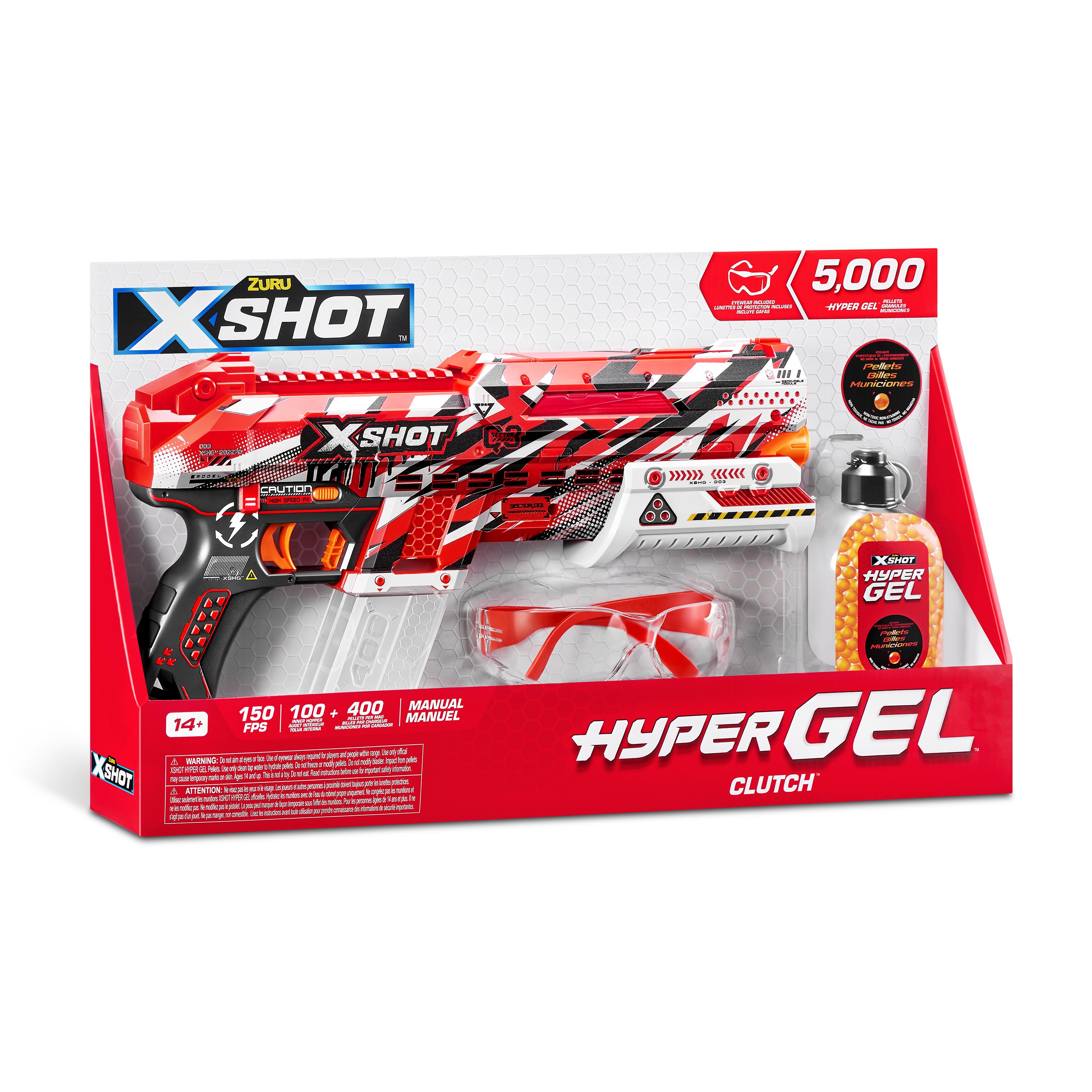 X Shot Hyper Gel Small Blaster 5000 Gellets, Gel Blaster Toy Gun for Boys, Age 14+
